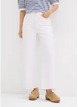 Wide-Leg-Jeans, High Waist, cropped