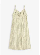 Midikleid mit Rüsche