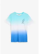T-Shirt mit Farbverlauf aus Bio Baumwolle