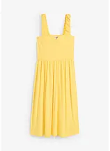 Shirtkleid mit leicht ausgestelltem Saum aus Baumwoll-Viskose-Mix