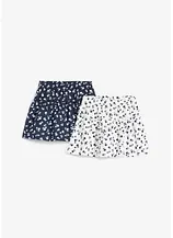 Jersey-Rock (2er Pack) aus reiner Bio-Baumwolle
