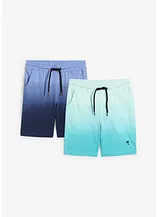 Sweat-Bermuda aus reiner Baumwolle (2er Pack)