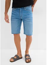 Sweat-Jeans-Bermuda, Slim Fit (2er Pack)