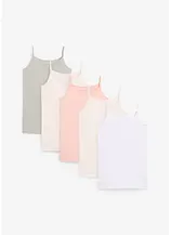 Unterhemd mit weicher Baumwolle (5er Pack)