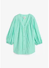 Oversize-Bluse aus softem Viskose-Mix
