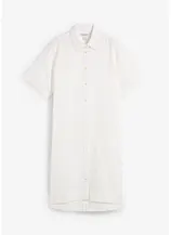 Hemdblusenkleid aus reiner Baumwolle