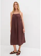 Trägerkleid aus softem Viskose-Mix