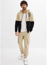 Kapuzen-Sweatjacke aus reiner Bio-Baumwolle