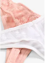 V-String mit komfortabler Baumwolle (2er Pack) 