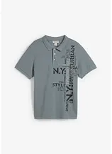 Piqué-Poloshirt aus reiner Baumwolle Slim Fit, Kurzarm
