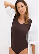 Halbarm Body mit Baumwolle