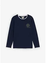 Langarmshirt in 2 in 1 Optik