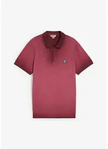 Piquè-Poloshirt in gewaschener Optik