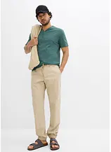 Relaxed Fit Chino-Stretch-Schlupfhose, Straight