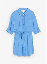 Blusenkleid aus fließender Viskose