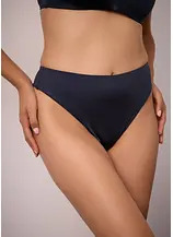 Highwaist String mit Glanzeffekt (2er Pack)