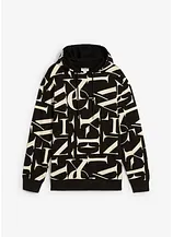 Kapuzensweatshirt aus Bio Baumwolle, Loose Fit