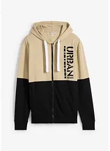 Kapuzen-Sweatjacke aus reiner Bio-Baumwolle