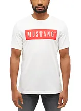 Mustang Austin T-Shirt aus reiner Baumwolle