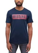 Mustang Austin T-Shirt aus reiner Baumwolle