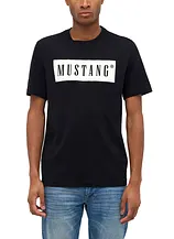 Mustang Austin T-Shirt aus reiner Baumwolle
