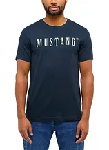 Mustang Austin T-Shirt aus reiner Baumwolle