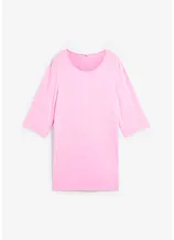 Funktions-Longshirt mit Schlitz, schnelltrocknend