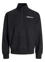 JJ REBEL Half-Zip-Sweatshirt