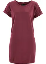 Boxy-Longshirt mit kurzen Ärmeln