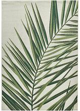 In- und Outdoor Teppich mit großem Palmmotiv in grün - bonprix