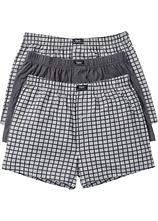 Lockere Jersey Boxershorts aus Baumwolle (3er Pack) in grau - bonprix