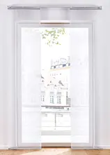 Schiebegardine aus leichtem Voile (1er Pack)