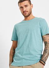 T-Shirt in blau (Detailaufnahme) - bonprix