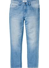 Optional[Classic Fit Jeans, Straight in blau von vorne - bonprix]