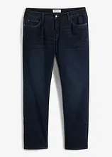 Thermo Relaxed Fit Stretch-Jeans mit Komfortbund, Straight