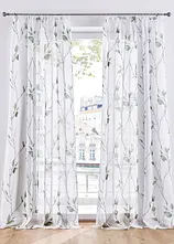 Gardine aus leichtem Voile (1er Pack)