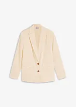 Lässiger Blazer mit recyceltem Polyester