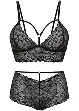 Bustier+Panty ouvert (2-tlg.Set)