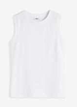 Tanktop in weiß von vorne - bonprix