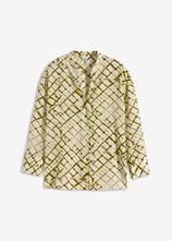 Optional[Oversized Bluse in grün von vorne - bonprix]