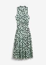 Optional[Chiffonkleid in grün von vorne - bonprix]