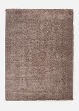 Hochflor Teppich in braun - bonprix
