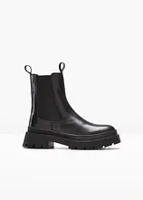 Chelsea-Boots aus Leder