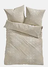 Bettwäsche mit Schneeflocken