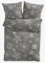 Bettwäsche mit Schneeflocken