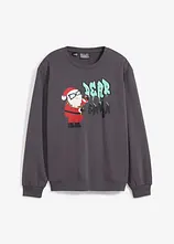 Jungen Sweatshirt mit Weihnachtsmotiv