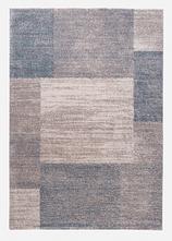 Teppich mit melierter Musterung in blau von vorne - bonprix