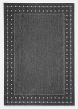 In- und Outdoor Teppich mit umlaufender Bordüre in grau - bonprix