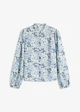 Bluse aus strukturierter Viskose
