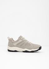 Optional[Chunky Sneaker mit Mesh-Einsatz in grau - bonprix]